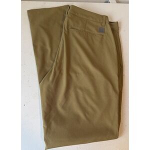 PUMA Golf Pants Mens Size 34x34 Beige Tour Performance Polyester Enjoy Golf
